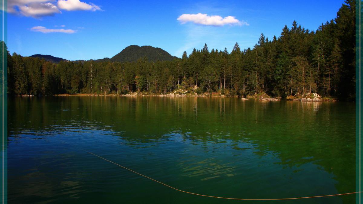 Der Hintersee in Ramsau...